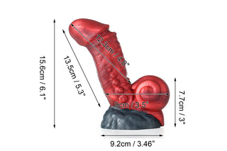 6 inches silicone toy - fantasy toy - fantasy sex toy - sextoys for couple - silicone dildo - bug dildo - fantasy dildo - adult toy -mature