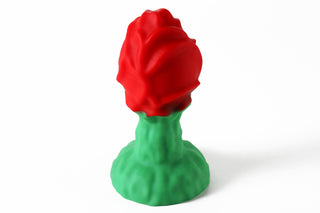 Big rose silicone butt plug - butt plug - anal toy - ass toy - fantasy sex toy - adult toy - sextoys for couple - silicone toy -mature