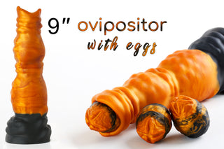 Ovipositor With Eggs - Small eggs- Kegel Eggs - Silicone Eggs - Squishy Eggs - Vaginal Eggs - Adult Toys - Sex Toy -Mature