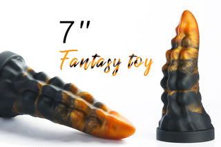 7 inches fantasy toy - silicone toy -  fantasy sex toy - sextoys for couple - silicone dildo - bug dildo - adult toy -mature