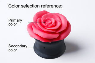 rose silicone grinder - fantasy toy - silicone toy - sex toy - adult toy -mature