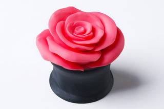 rose silicone grinder - fantasy toy - silicone toy - sex toy - adult toy -mature